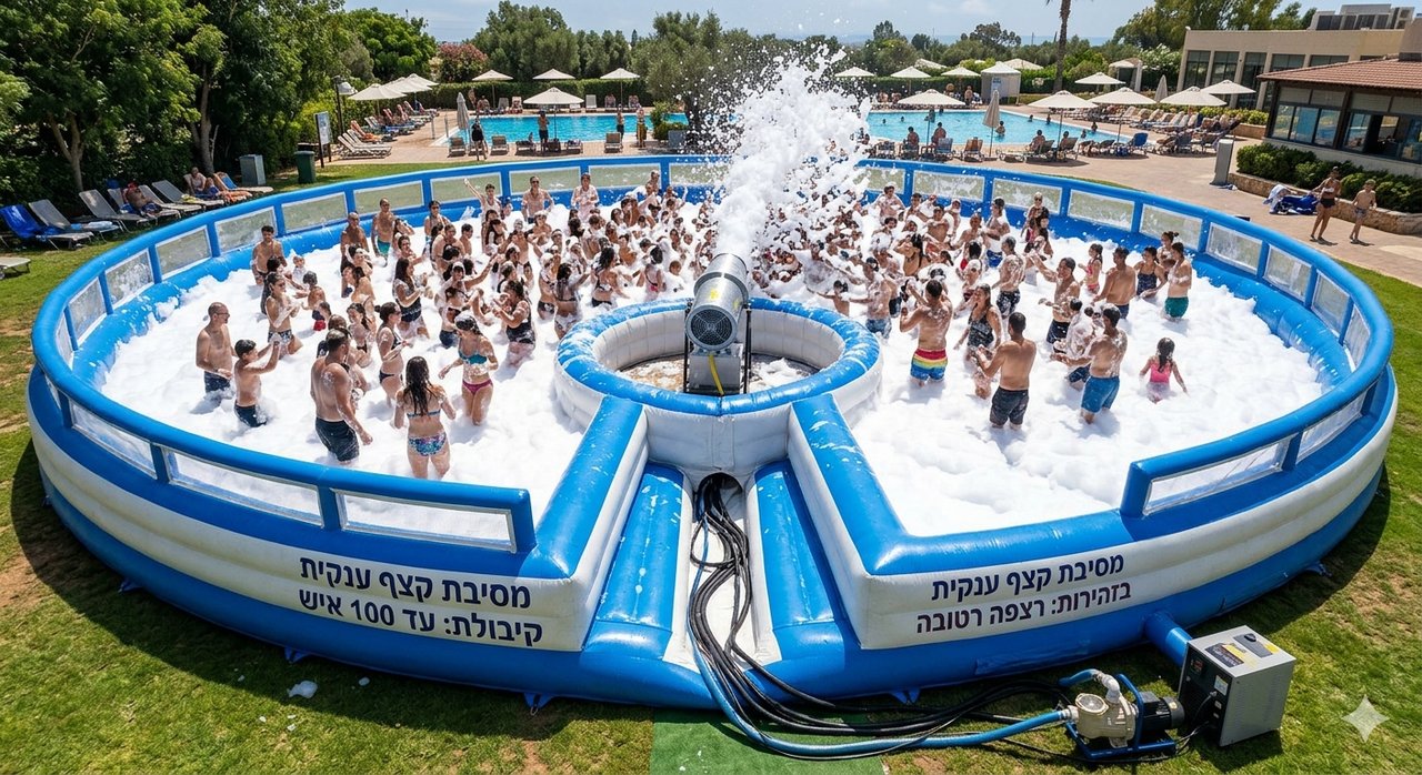 תותח קצף VIP — עד 100 איש