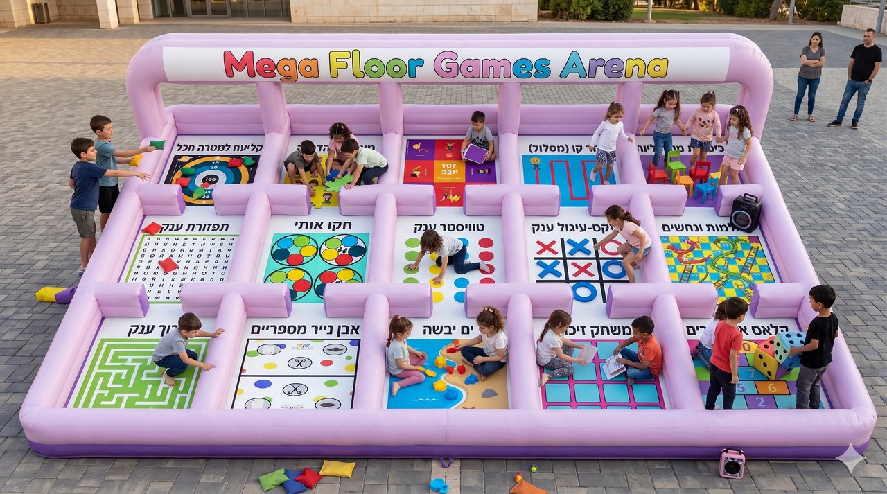 משחקי רצפה אקסטרים — Mega Floor