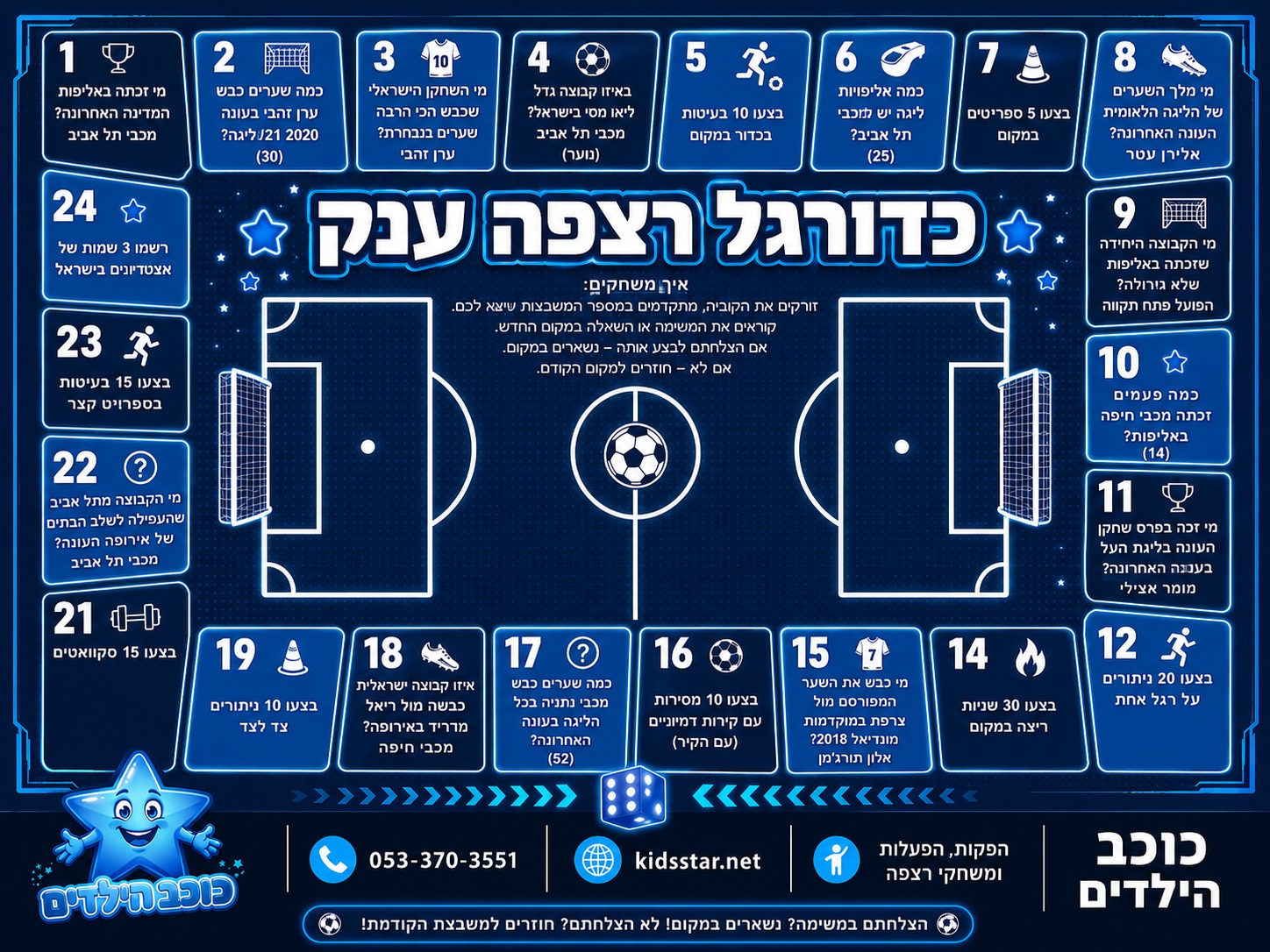 משחק כדורגל וחשיבה
