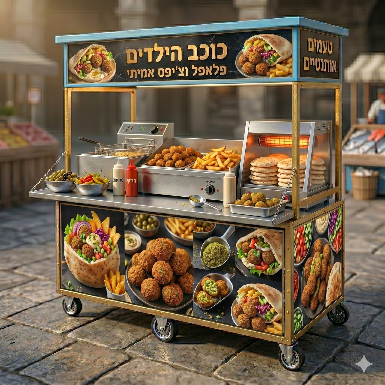 דוכן פלאפל