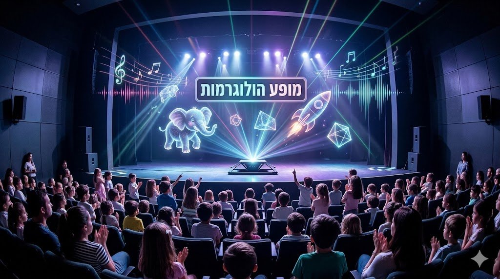 הולוגרמות אור קולי