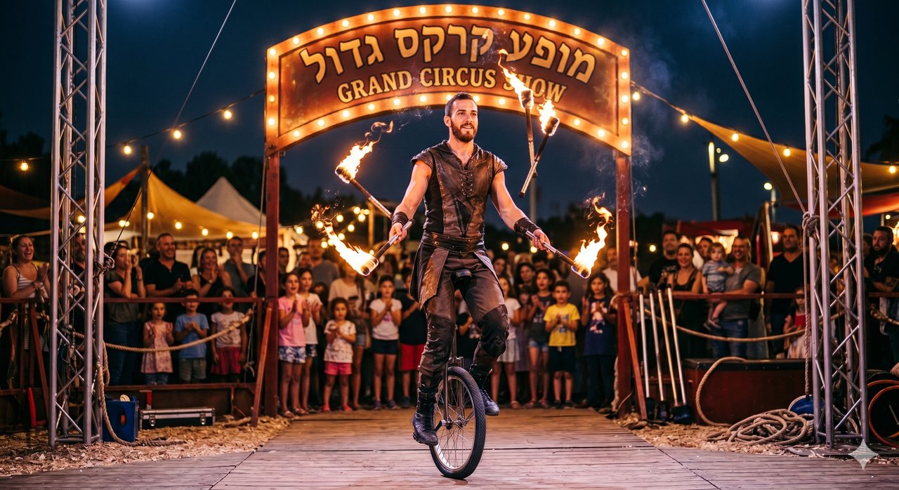 מופע להטוטן — קרקס